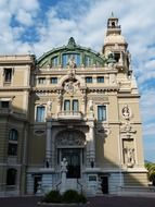 game bank casino facade in monte carlo