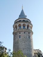 tower of the old town in istanbul