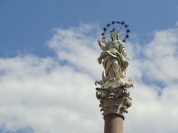 marble statue in italy
