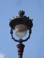 vintage street lamp in Paris