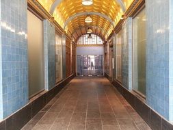 corridor in a residential building