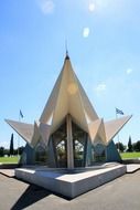modern air force memorial in South Africa