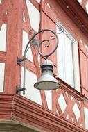 lantern of town hall in weiblingen