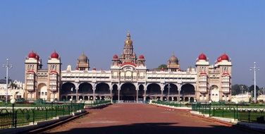 Architecture of Mysore Palace in India