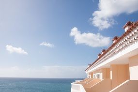 hotel holiday with balconies