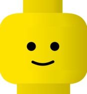 lego head toy drawing