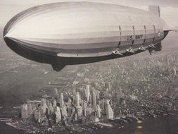 zeppelin in new york