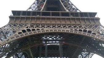 steel construction of Eiffel Tower