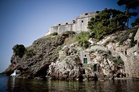 Fortress in dubrovnik