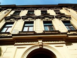 facade of a historic building in zagreb
