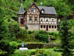 wartburg castle in Saxon Switzerland