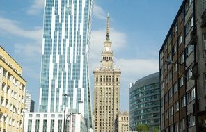 buildings in Warsaw