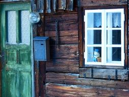 forester's wooden house