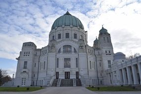 vienna White cathedral Cloud sky views