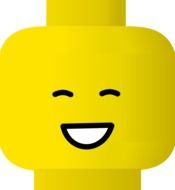 Clipart of lego head