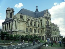 church of saint eustache in france