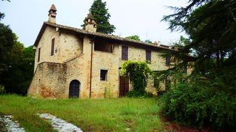 old abandoned mansion