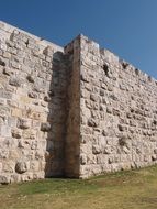 a view on the Wailing Wall in Jerusalem