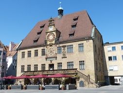 astronomical clock in Heilbronn
