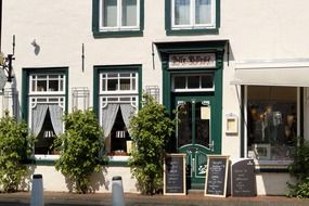 restaurant in historical building in emden