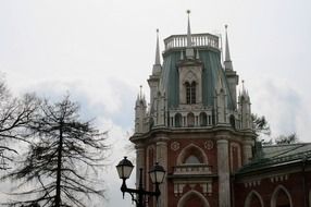 Gothic palace in Russia