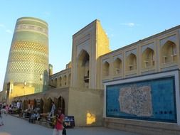 Khiva is a museum city in Uzbekistan