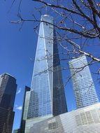 modern building in New York, United States