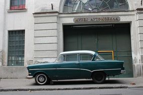 vintage car retro style