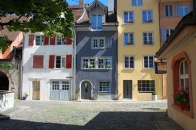 Old town Bremgarten in Switzerland