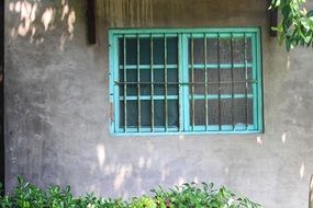 the old house window