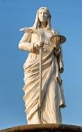 santa lucia sculpture