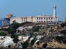 Alcatraz prison in San Francisco