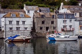 fishing harbour in Cornwall, England