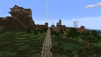 Town in minecraft