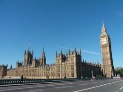 big ben tower in london