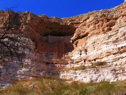 Landscape of architecture on a high cliffs