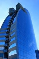 modern building with a glass facade