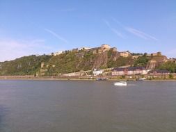 ship on the river rhine