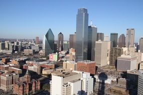 skyline dallas sky