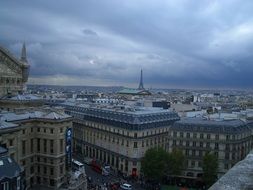 distant view of Paris