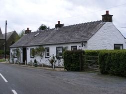 rural house by the road