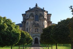 Landscape of castle in kuks