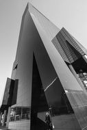 Modern rotterdam black and white building