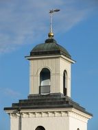 Picture of the steeple tower