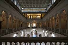 university zurich evening interior