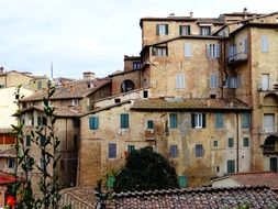 old city of Siena, Italy