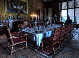 room in old house