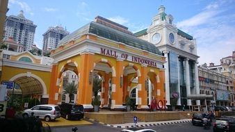 Shopping mall in Indonesia