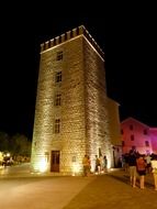 tower in the old town