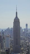 Tower empire state Building in New York